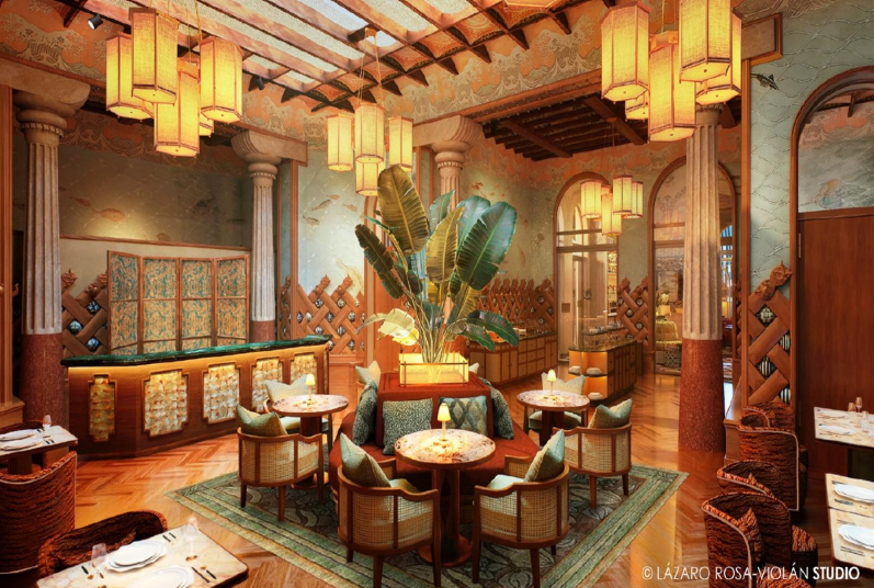 Sala Sirenes Hotel España Ocean Drive