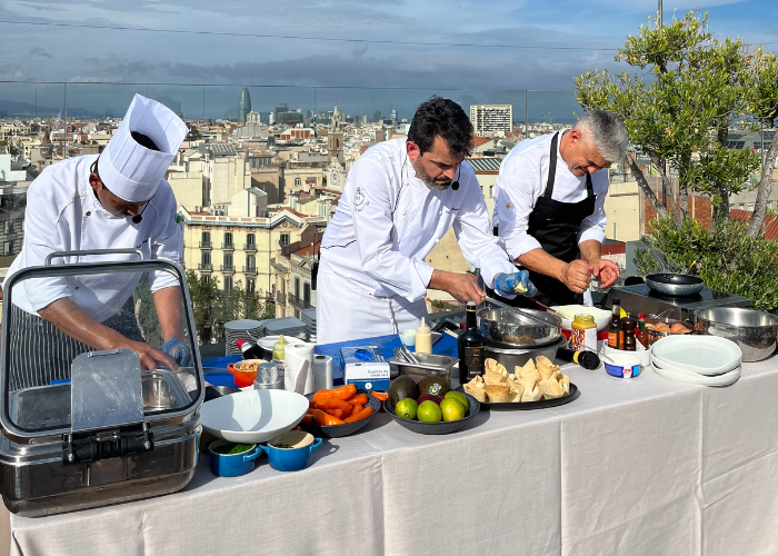 Showcooking de Nandu Jubany i David Romero