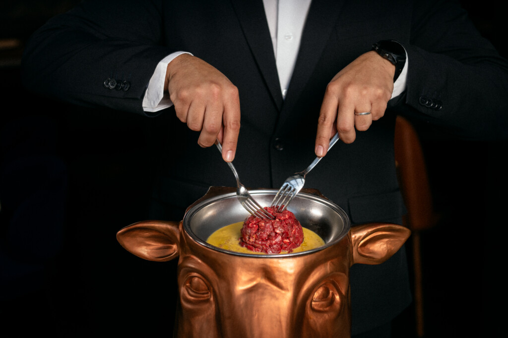 Showcooking Steak Tartar Sintonia
