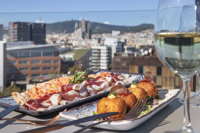 Lunch amb vistes per a 2