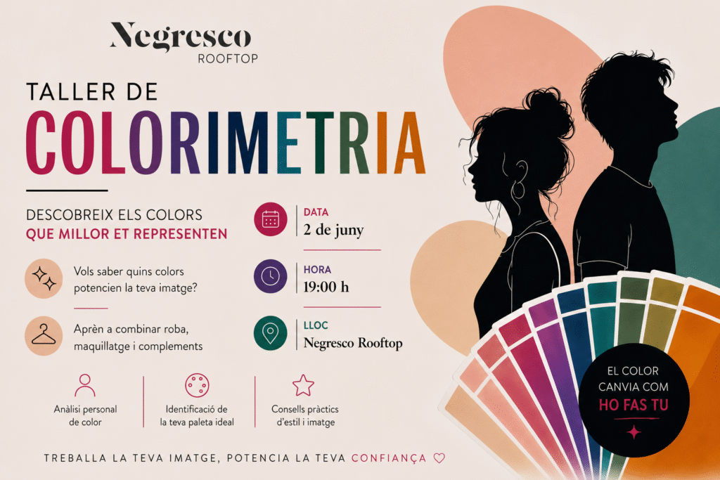 Descobreix la teva millor versió: taller de colorimetria