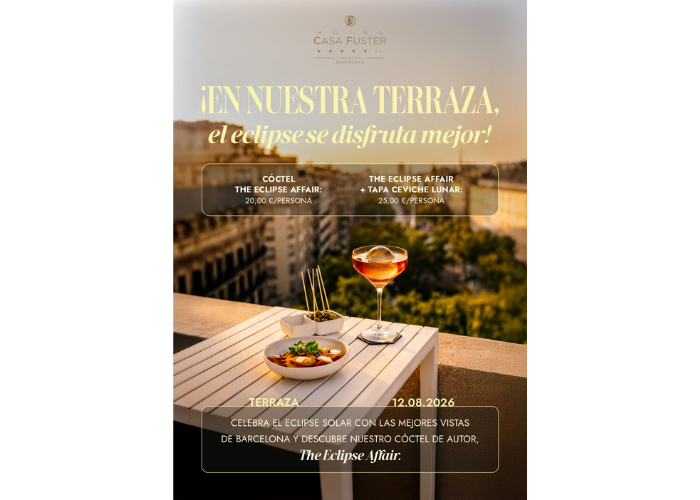 The Eclipse Affair, el còctel d’autor de Casa Fuster per celebrar l’eclipsi solar